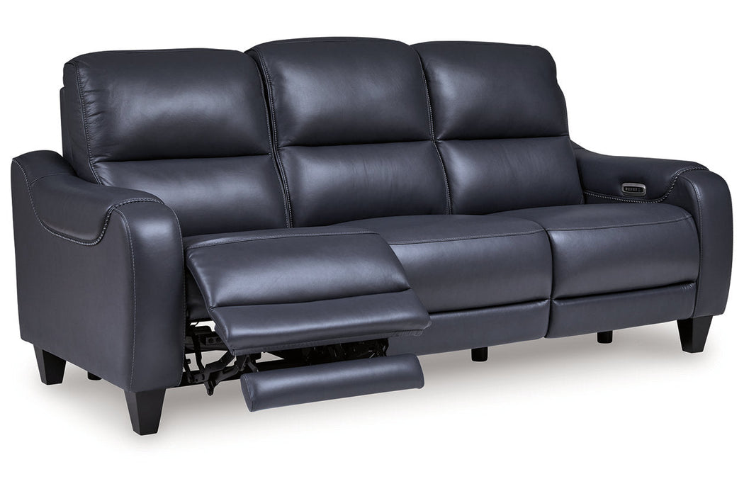 Mercomatic  Power Reclining Sofa and Loveseat -  Ashley - Lara Furniture