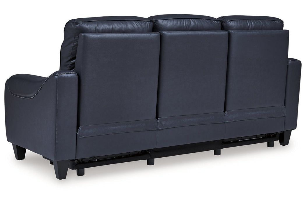 Mercomatic  Power Reclining Sofa and Loveseat -  Ashley - Lara Furniture