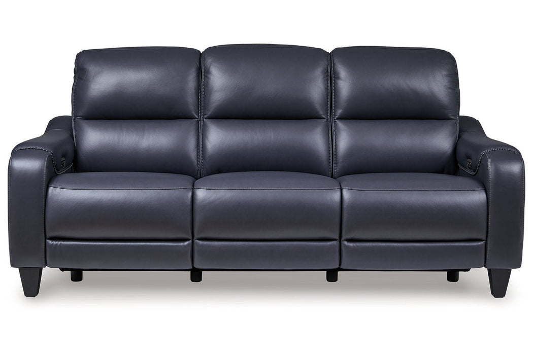 Mercomatic  Power Reclining Sofa and Loveseat -  Ashley - Lara Furniture