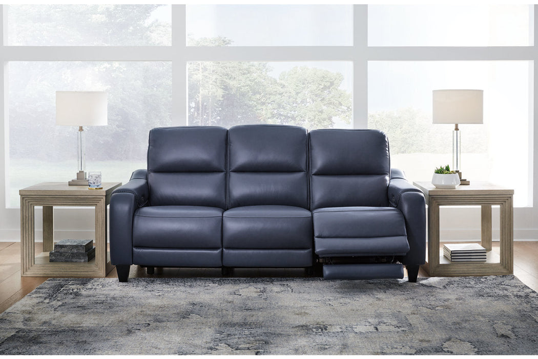 Mercomatic  Power Reclining Sofa and Loveseat -  Ashley - Lara Furniture