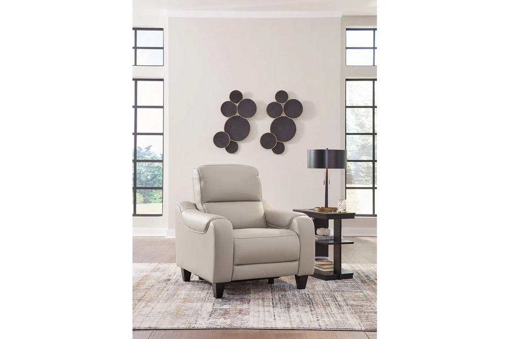 [EXCLUSIVE] Mercomatic Grey Power Reclining Sofa and Loveseat