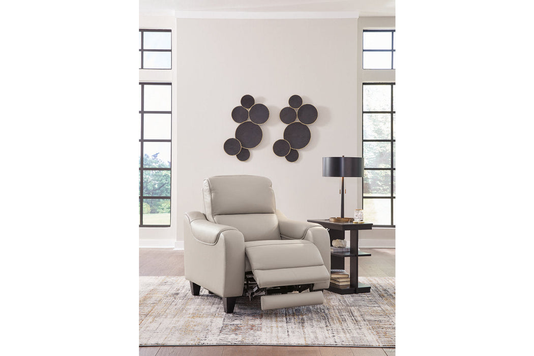 Mercomatic  Power Reclining Sofa, Loveseat and Recliner -  Ashley - Lara Furniture