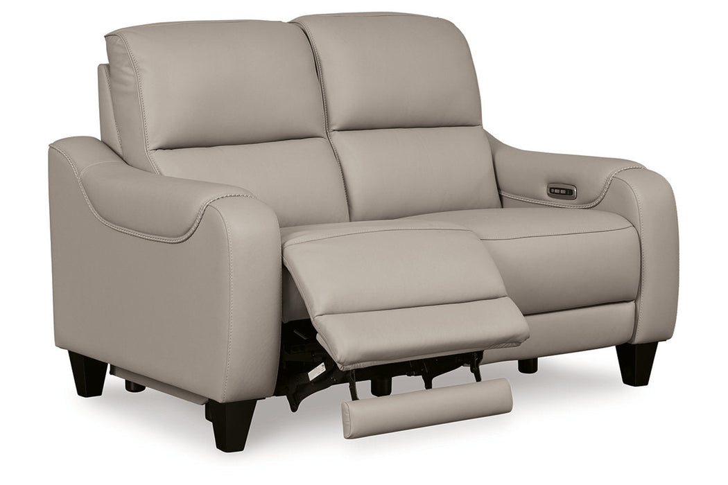 Mercomatic  Power Reclining Sofa, Loveseat and Recliner -  Ashley - Lara Furniture