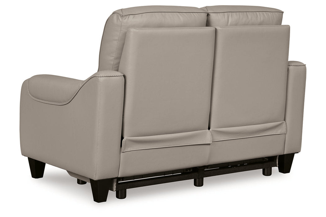 Mercomatic  Power Reclining Sofa and Loveseat -  Ashley - Lara Furniture