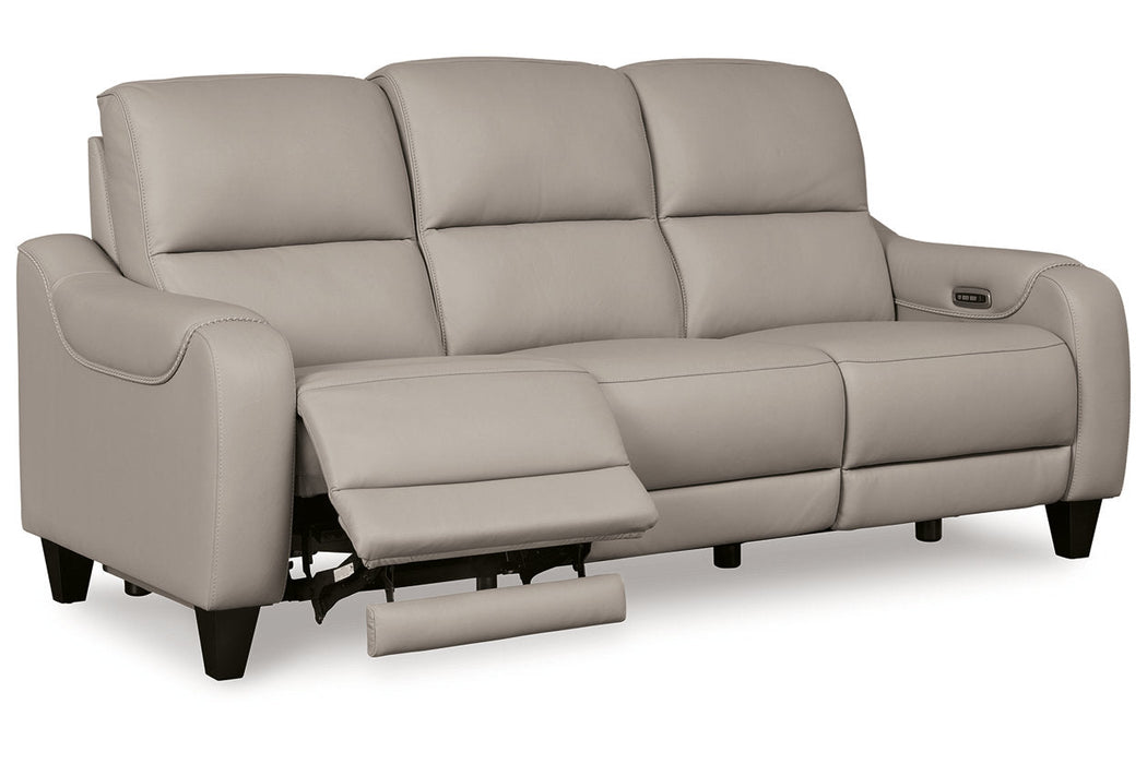 Mercomatic  Power Reclining Sofa and Loveseat -  Ashley - Lara Furniture