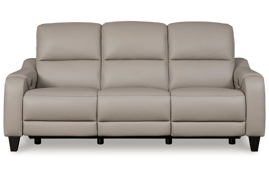 Mercomatic  Power Reclining Sofa and Loveseat -  Ashley - Lara Furniture