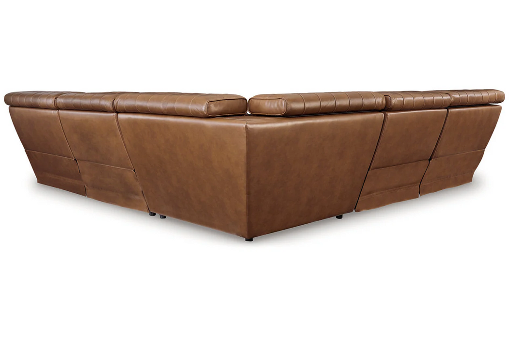 [EXCLUSIVE] Temmpton Chocolate 5-Piece Power Reclining Sectional