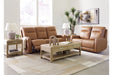 Tryanny Butterscotch Power Reclining Living Room Set -  Ashley - Lara Furniture