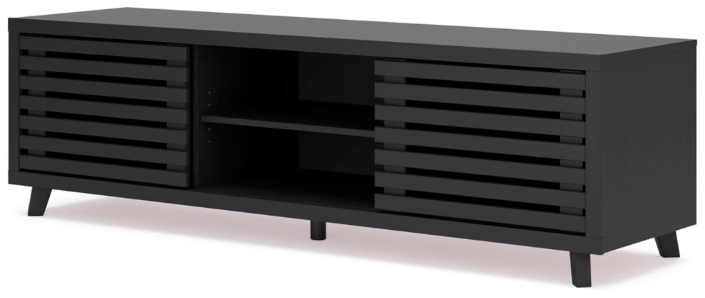 Danziar Black Extra Large TV Stand