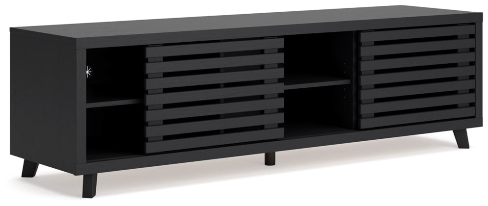 Danziar Black Extra Large TV Stand