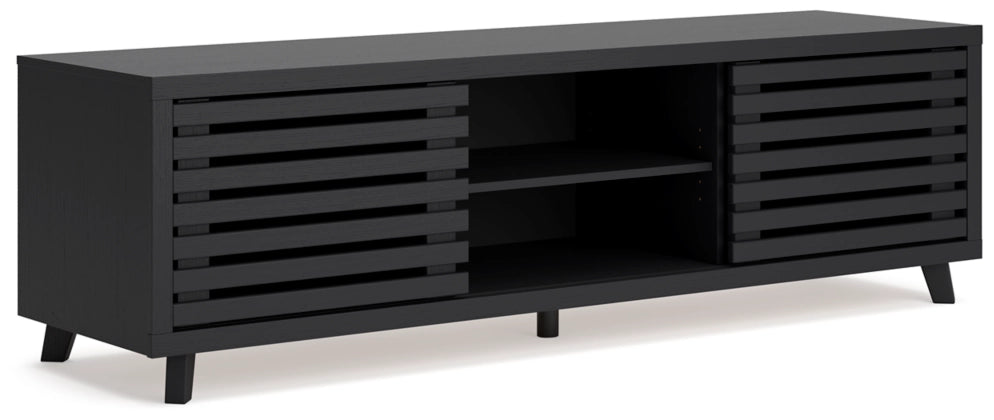 Danziar Black Extra Large TV Stand