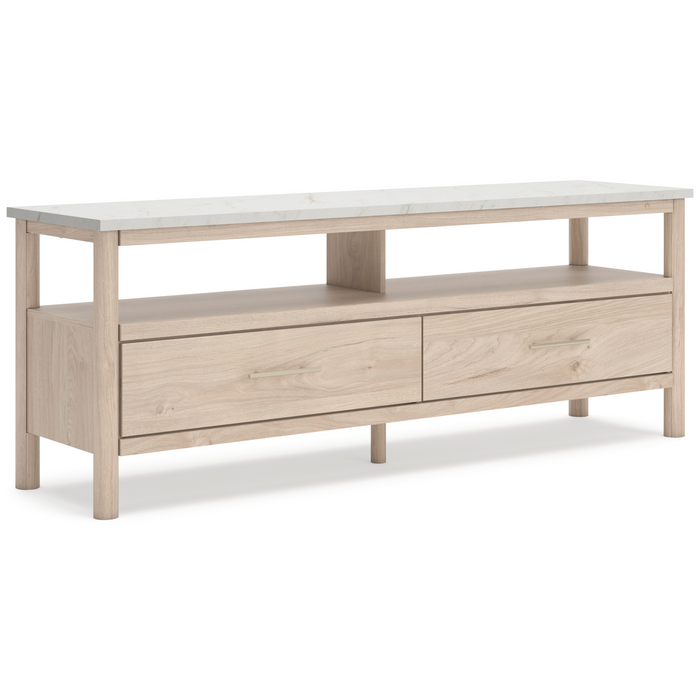 Cadmori Two-tone 71" TV Stand