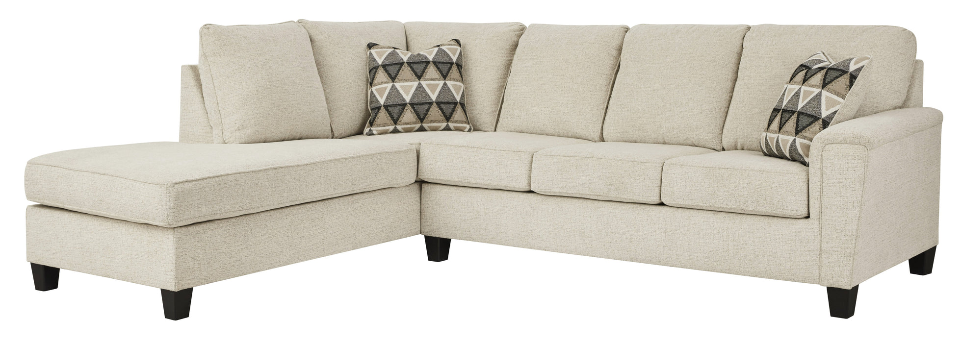 Abinger Natural LAF Sectional - Lara Furniture