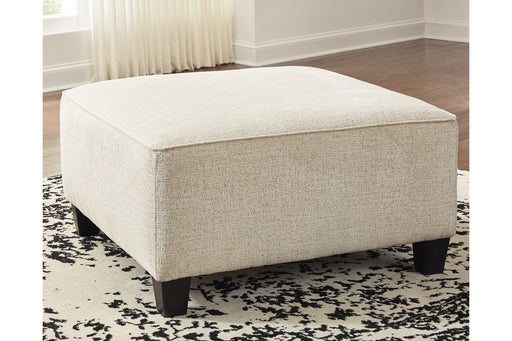 Abinger Natural Oversized Accent Ottoman - 8390408 - Lara Furniture