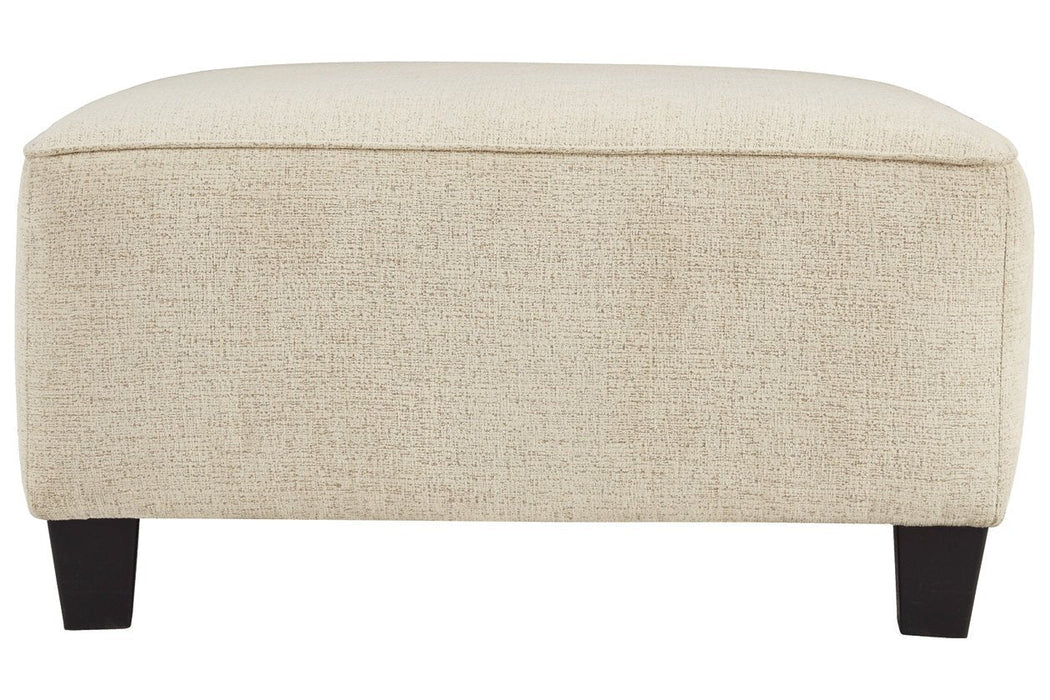 Abinger Natural Oversized Accent Ottoman - 8390408 - Lara Furniture