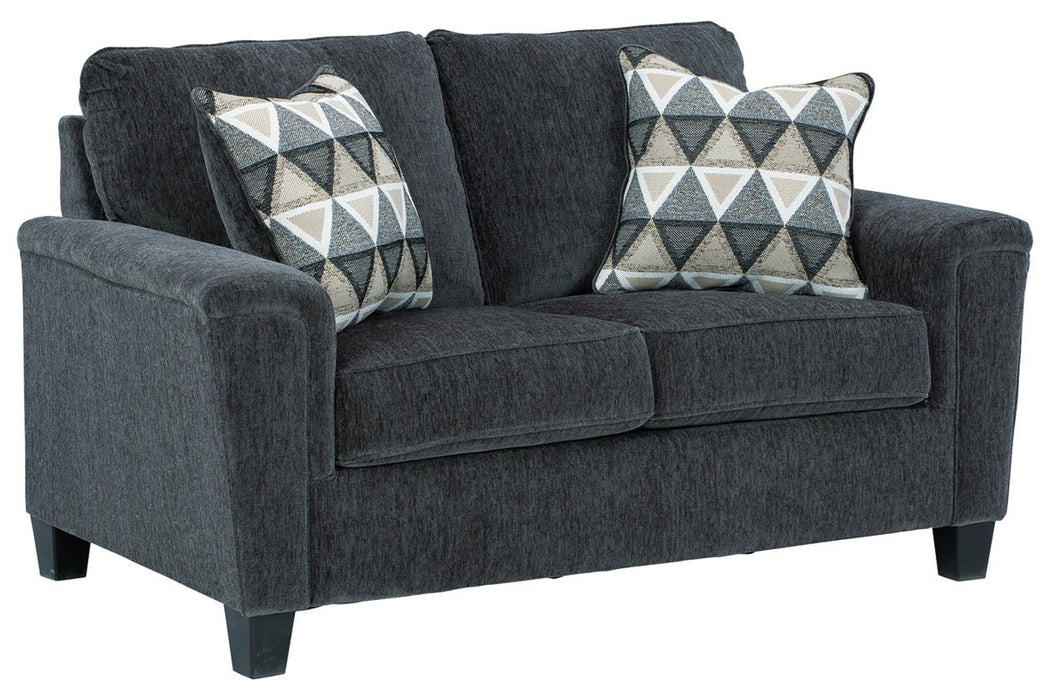 Abinger Smoke Loveseat - 8390535 - Lara Furniture