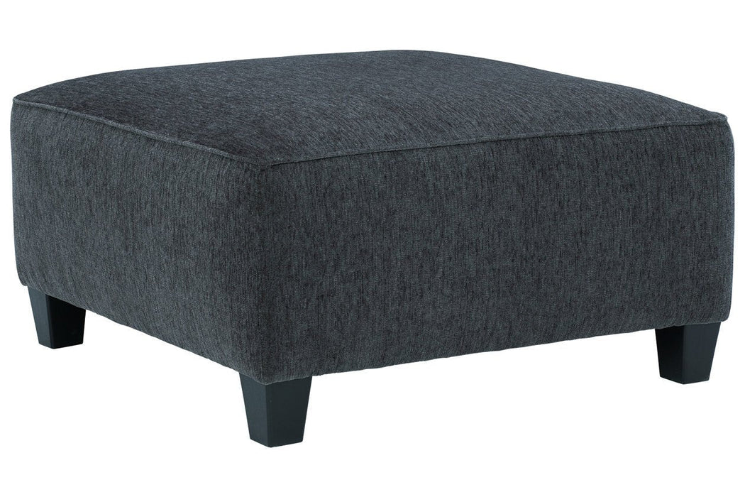 Abinger Smoke Oversized Accent Ottoman - 8390508 - Lara Furniture