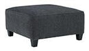 Abinger Smoke Oversized Accent Ottoman - 8390508 - Lara Furniture