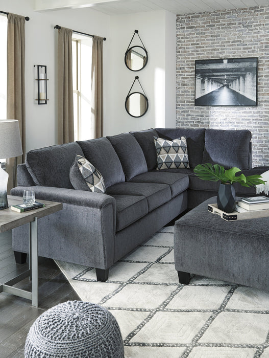 Abinger Smoke RAF Sectional - Lara Furniture