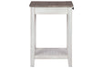 Adalane White/Gray Accent Table - A4000374 - Lara Furniture