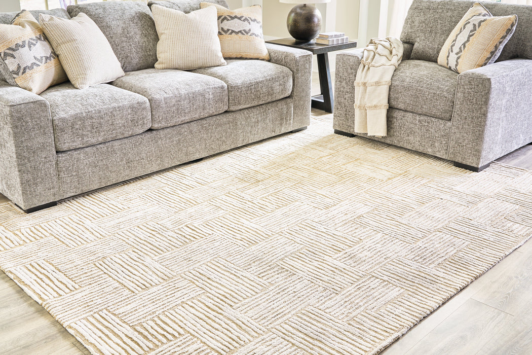 Adanmund Beige/Caramel 8' x 10' Rug - R406411