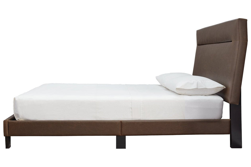 Adelloni Brown King Upholstered Bed - B080-482 - Lara Furniture