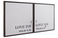 Adline Black/White Wall Art (Set of 2) - A8000297 - Lara Furniture