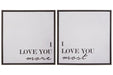 Adline Black/White Wall Art (Set of 2) - A8000297 - Lara Furniture