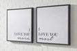 Adline Black/White Wall Art (Set of 2) - A8000297 - Lara Furniture