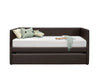 Adra Dark Brown Daybed with Trundle - 4949DBR - Lara Furniture