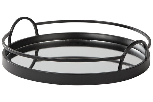 Adria Black Tray - A2000442 - Lara Furniture