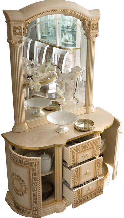 Aida 2 Door Buffet Ivory - i24041 - Lara Furniture