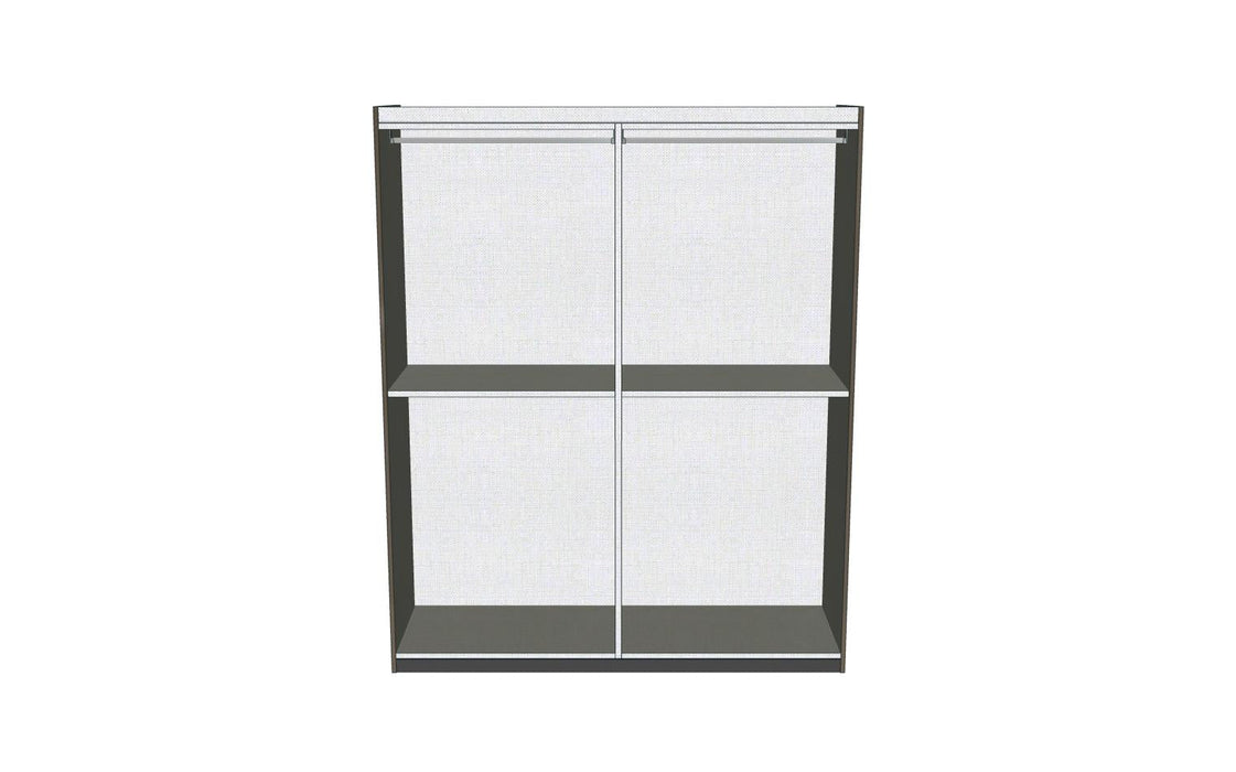 Aida Ivory 4 Door Wardrobe - i23997 - Lara Furniture