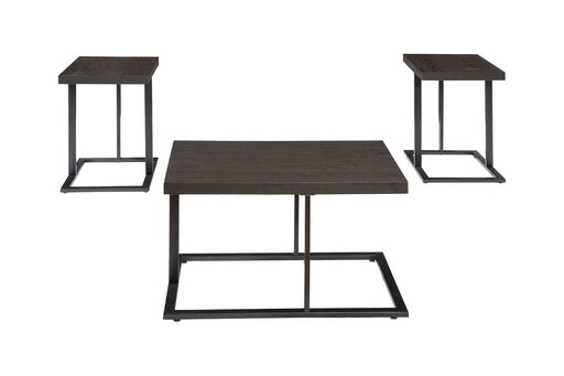 Airdon Bronze Finish Table (Set of 3) - T194-13 - Lara Furniture