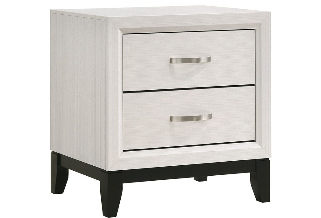 Akerson Chalk White Nightstand - B4610-2 - Lara Furniture