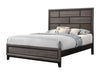 Akerson Gray King Panel Bed - Lara Furniture