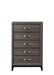 Akerson Gray Panel Bedroom Set - Lara Furniture