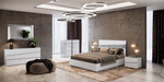 Alba Bedroom W/ Light Set - Lara Furniture