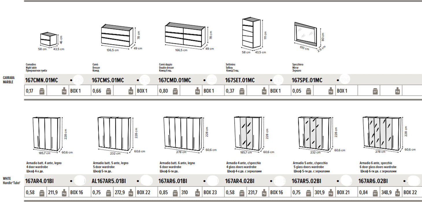 Alba Chest - i32430 - Lara Furniture