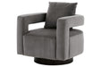 Alcoma Otter Swivel Accent Chair - A3000256 - Lara Furniture