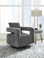 Alcoma Otter Swivel Accent Chair - A3000256 - Lara Furniture