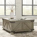 Aldwin Gray Coffee Table with Lift Top - T457-20 - Lara Furniture