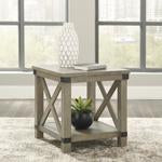 Aldwin Gray End Table - T457-3 - Lara Furniture