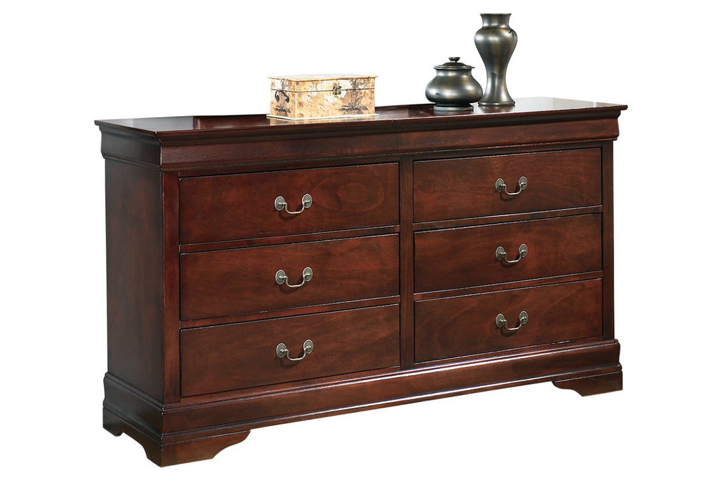 Alisdair Dark Brown Dresser - B376-31 - Lara Furniture