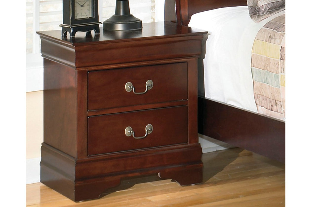 Alisdair Dark Brown Nightstand - B376-92 - Lara Furniture