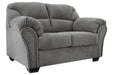 Allmaxx Pewter Loveseat - 2810535 - Lara Furniture