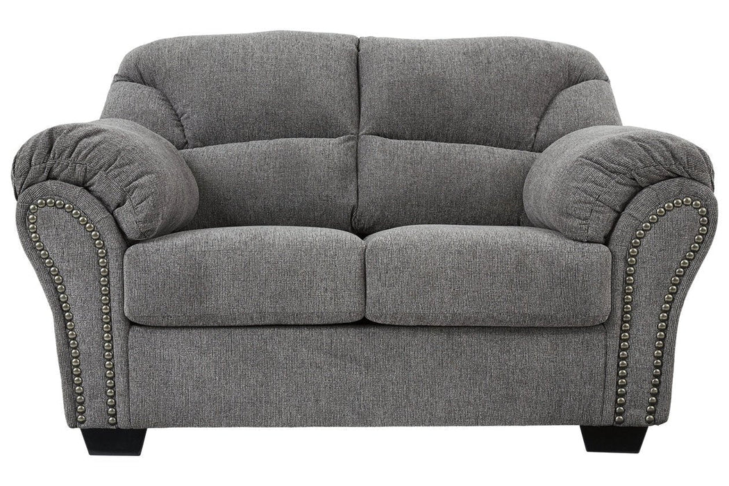 Allmaxx Pewter Loveseat - 2810535 - Lara Furniture