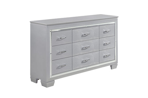 Allura Silver Dresser - 1916-5 - Lara Furniture