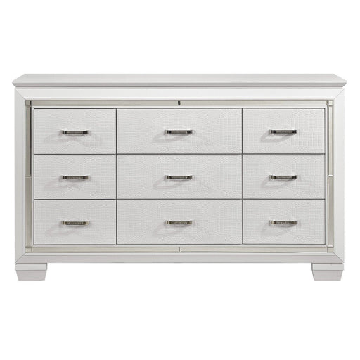 Allura White Dresser - 1916W-5 - Lara Furniture