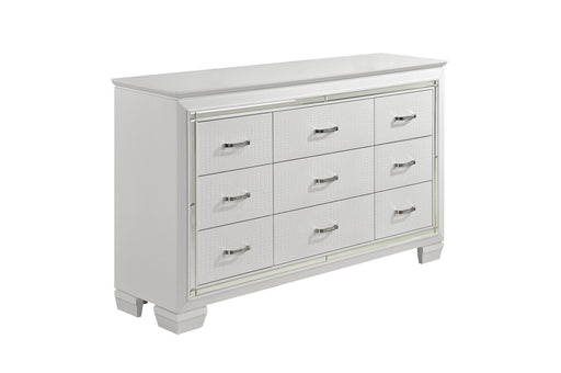 Allura White Dresser - 1916W-5 - Lara Furniture